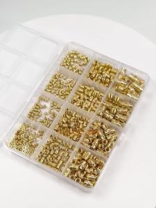280Pcs Heat Set Threaded Inserts Kit - M2/M3/M4/M5 Brass Knurled Nuts for 3D Printing (PLA/ABS/PETG/PP/PPS) & Plastic Parts
