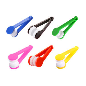 【New Arrival】 Spectacles Cleaning Brush Multifunctional Sunglasses Cleaning Rub Creative Eyeglass Cleaning Clip Glasses Cleaning Tools