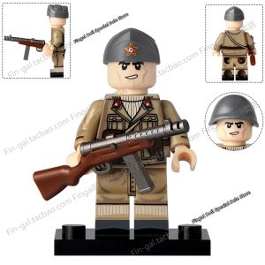 Military War Themed Italian Garibaldi Troops Building Blocks
