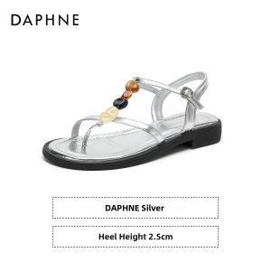 Daphne | Stylish Silver Summer Sandals