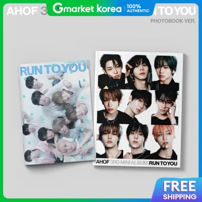 (Set / 2 Albums) Ahof (Ahop) - 3Rd Mini Album Run to You (Photobook Ver.)