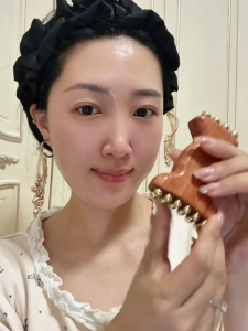 【READY STOCK】Lotus Eye Massager/Face Acupressure Beauty/Skin Care Facial Massage/Purple Sandalwood Muscle-Stretching