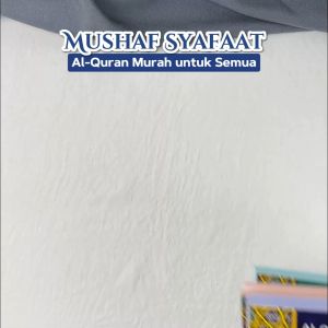 Al-Quran Syafaat A5 Al-Quran Utsmani Spesial Wakaf 18 Baris dalam 1 Halaman - Ummul Qura