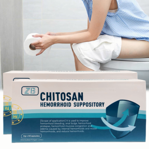 6PCS Chitosn Hemorrhoid Suppository Plant Herbal Powerful Treatment