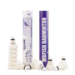MBFISH | Professional Training Goose Feather Badminton Shuttlecock 3 No.