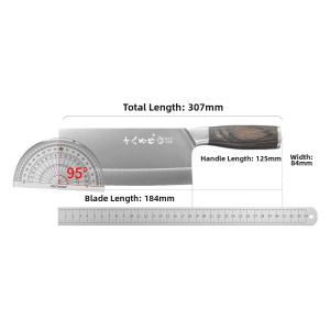 SHI BA ZI ZUO | Multifunctional Kitchen Knife Stainless
