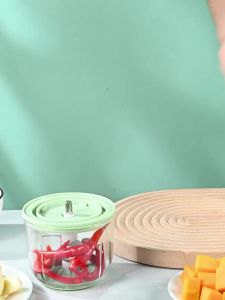 Meat Grinder Chopper Electric Food Chopper Food Shredder Blender Dry Grinder Meat Chopper Multifunctional Household Small Babycook Baby Baby Food hine Mashed Garlic Crusher Garlic Grinder