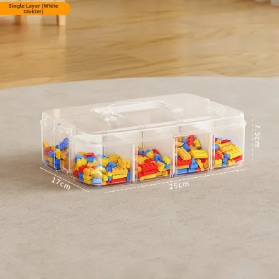 Granular LEGO Pieces Multi-layer Sorting Storage Box