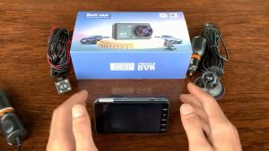 Camera hành trình A68 Pro full HD 1296P kết nối ĐTDĐ+GPS hiển thị toạ độTốc độ trên Video.