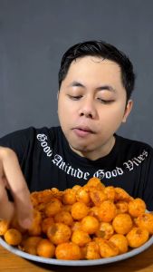 Cimol Kering Krispy Pedas Daun Jeruk 250 Gram & 500 Gram