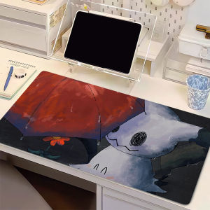 Potdemiel | Mouse Pad Anime Gaming Accessories Mousepad Gamer xxl Completo P-Pokemon Mimikyu Computer Keyboard Pad Carpet Desk Mat Varmilo