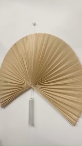 Quạt treo tường trang trí chất liệu mành tre - Quạt treo tường trang trí - Treo tường trang trí nhà cửa phòng ngủ Bemiao Shop