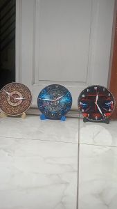 Jam Meja Retro Table - Jam Meja Aesthetic Model Terbaru