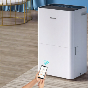 [China Plug Adapter Needed] Hisense | High-Power Dehumidifier for Home Basement Villa and Industry 50L