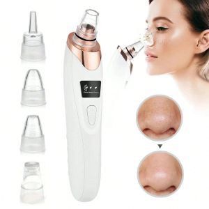 Portable Electric Blackhead Vacuum Remover Kit Removes Blackheads & Whiteheads Facial & Skin Care Device 400mAh