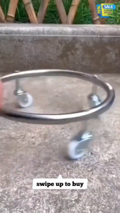 Gas Tank Holder with wheels landege Propane Cylinder Base Propane Tank Stand Dolly Gas Tank Rack for Indoor Kitche