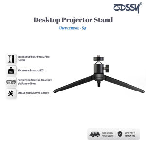 ZDSSY S5 Mini Projector Tripod Stand Adjustable Tripod Stand Mini Desktop Tripod Stand for DSLR Camera Webcam