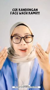 Pembersih Wajah Gentle Cleanser BPOM: Niacinimide & Aloe Vera