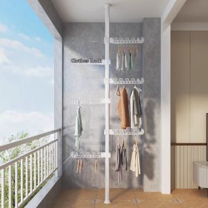 NIFENG | Adjustable Sturdy Clothes Drying Pole