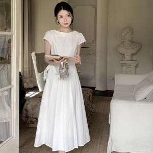 CHOUXIE | Youthful Fashionable White Dress