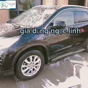 Bình tạo bọt tuyết 1L tặng khớp nối nhanh 1/4 gắn đầu phun xịt rửa của máy rửa xe dễ dàng sử dụng