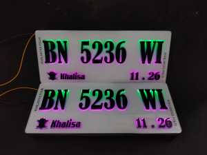 LED TULISAN TIMBUL ( 2 pcs )