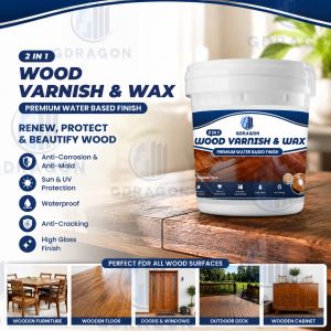 High Gloss Paint Wood Oil Paint For Wood Waterproof Paint Wood Furniture Metal Renovation For Various Types Of Wood