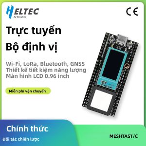 Thiết Bị Định Vị Heltec ESP32 Với LoRa SX1262 Wi-Fi Bluetooth GPS Cho Xe Cộ Xe Đạp Trẻ Em Vật Nuôi Ô Tô Thiết Bị Thể Dục - Phụ Kiện IoT Mạng Lưới