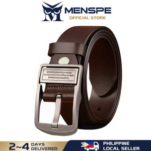 MENSPE Fashion Men's True Leather Belt: Style & Durability