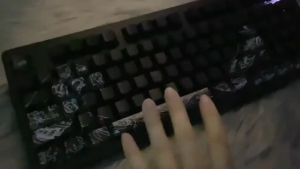 FANTASY Premium 129 Keys Neo Ukiyo E Keycap Set Cherry Profile PBT Dye Sublimation Japanese Wave Theme Custom Mechanical Keyboard Gaming Keycaps