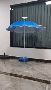 ร่มแม่ค้า ร่มสนาม แบบไม่มีขาตั้ง 34 นิ้ว ของแท้ 100% ผ้าเคลือบ UV กันแดดและกันน้ำ เหล็กแข็งแรง ทนทาน