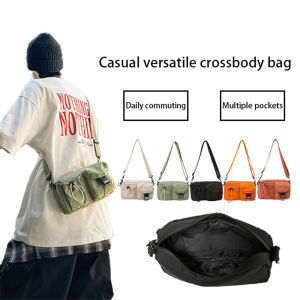 Sports Crossbody Bag Workwear Style Design Single Shoulder Bag Multifunctional Lightweight Chest Bag Mobile Phone Bag