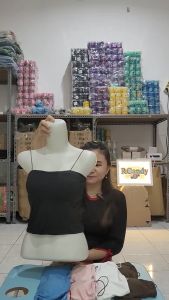 RCandy Tanktop Bra Singlet Cup Bra Dapat Dilepas