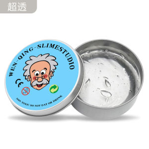 / Lab Putty Crystal Clear Glass (1 Pack) Best Thinking Smart Crazy Stress Putty with Tin Sensory & Bouncing Toy Children Gifts