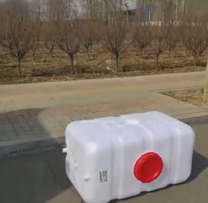 Food Grade Thickened Plastic Water Storage Tank Large Horizontal Household Water Barrel for Storage
