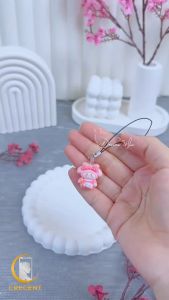 Bandul Bandol SANRIO PART 2 Lanyard Tali Gantungan Gelang Strap HP Phone Charm Handphone Device Kamera Handmade Macaron Candy Lanyard Full Warna Korean Style Black Pink Estetik Bracelet Beads Hello Kitty Cinnamoroll Pompompurin My Melody Kuromi Pochacco