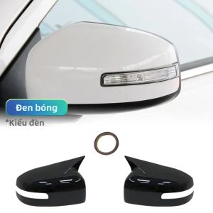 Mitsubishi Lancer X 10 EX EVO 2013-2016 Sợi Carbon Cửa Phụ Chiếu Hậu Gương Bao Da Nắp Viền Vỏ Kiểu Dáng Xe Phụ Kiện