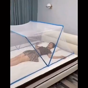 Mosquito & Insect Protection Adult Foldable Mosquito Net Kelambu Dewasa Kelambu SINGLE QUEEN Door Mosquito Net Bed Kelambu Khemah