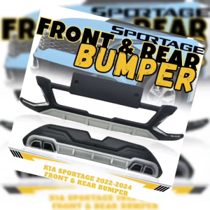 CPO SPORTAGE 2022-2024 FRONT & REAR BUMPER (12208)