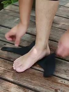 Pelindung Ankle Support Engkel Kaki - Deker Lilit Pergelangan Kaki dan Tumit Penyangga Engkel Kaki