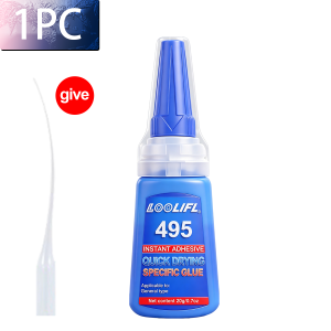 LOOLIFL Super Strong Nail Glue For False Nails Soft Nail Tips Quick Drying Suitable Nail Art Beginners Adhesive Long Lasting