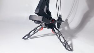 V Club Archery Jack Folding Compound Bow Stand - ABS Kick Legs Bow Holder - Adjustable Width