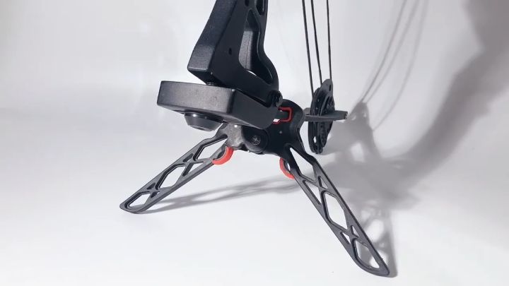 V Club Archery Jack Folding Compound Bow Stand - ABS Kick Legs Bow ...