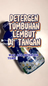 Gentle Gen Detergen Tumbuhan Refill 360ml – Deterjen Lembut Berbahan Alami