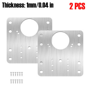 2/4 PCS Cabinet Hinge Repair Plate Set Damaged Wardrobe door Stainless Steel Fixing Brackets Board Kit for Kitchen Furniture