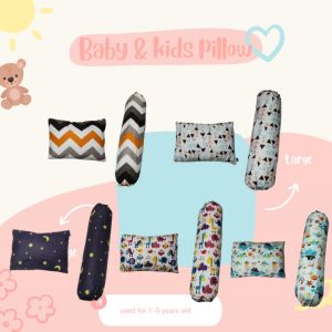 Bantal Guling Anak ( 3 - 10 Tahun) / Toddler pillow (sarung bantal guling bisa di lepas)