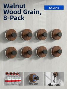 CHUSHE | Wall Mounted No-Drill Hook Strong Adhesive Suction Bathroom Hooks