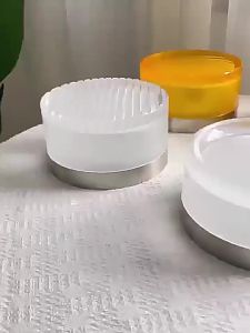 Circular Acrylic Wall Light Modern Minimalist Decor Wall Lamp Hotel Homestay Entrance Hallway Bathroom Bedroom Bedside Wall Lamp