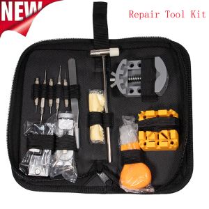 Watch Opener Repair Tool Kit Clock Pry Knife Screwdriver Pin Hammer Set Watchmaker Watch Maintenance Remove Strap Repair Kit