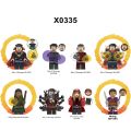 Hình Nhân Gạch Marvel MOC Doctor Strange Scarlet Witch. 